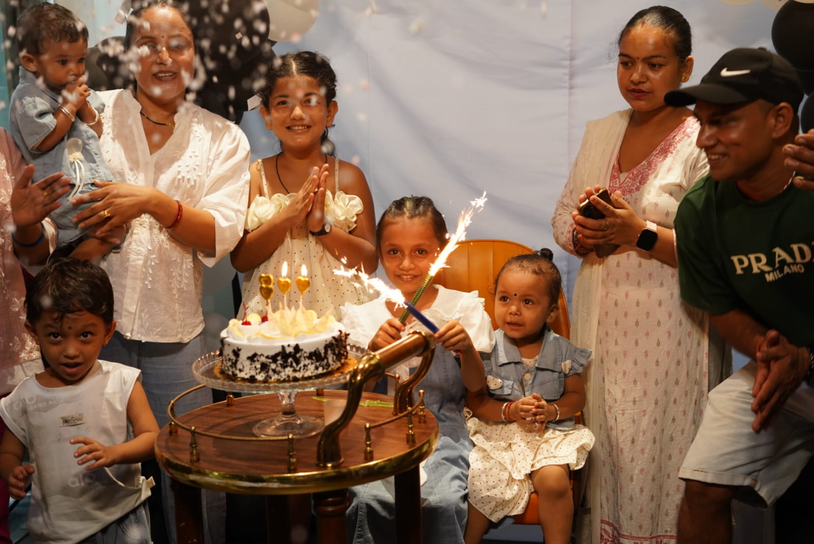 Hotel Bella - Sparkler celebration